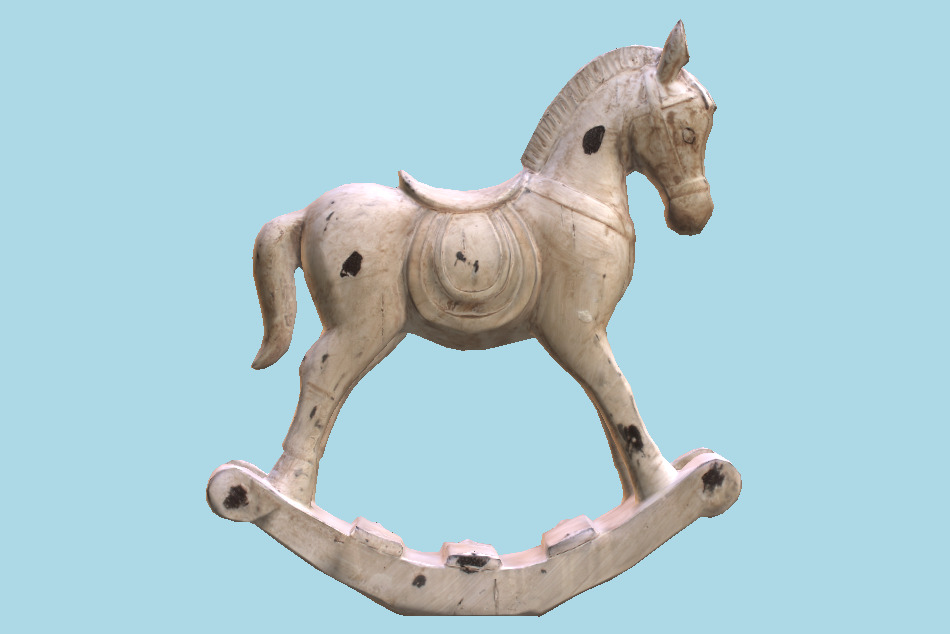 Decorative Horse Toy 3d model